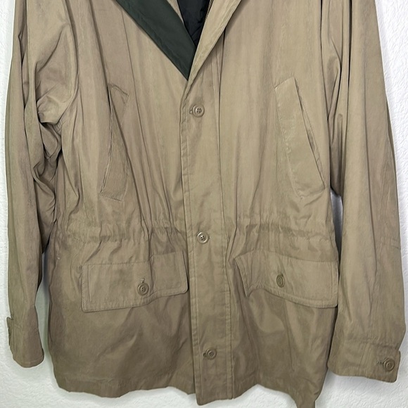London Fog Men’s Trench Coat Large Regular - Picture 4 of 11